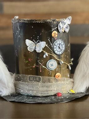 Decorative Alice in Wonderland  Mad Hatter Hat .